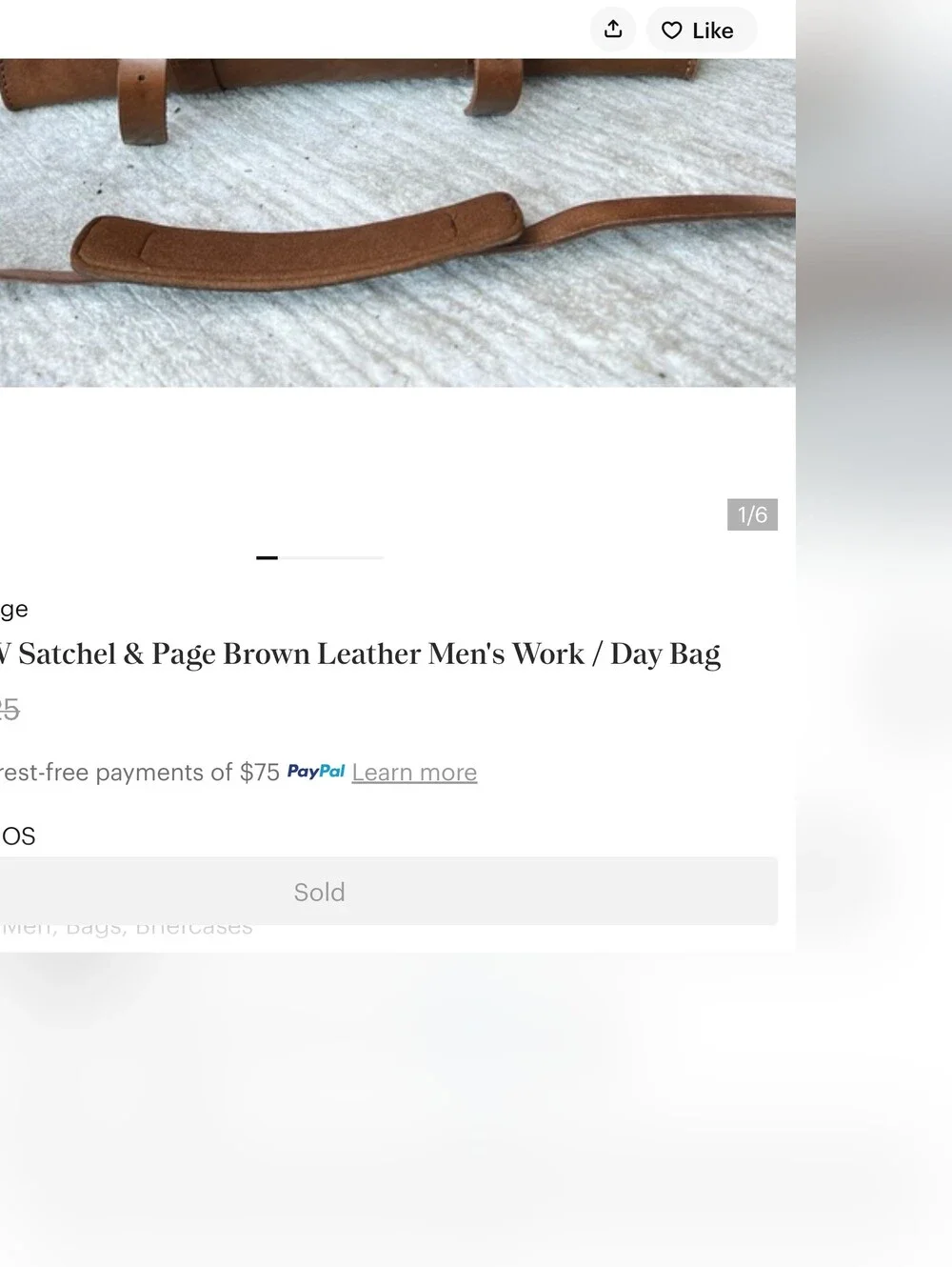 Satchel & Page up sale